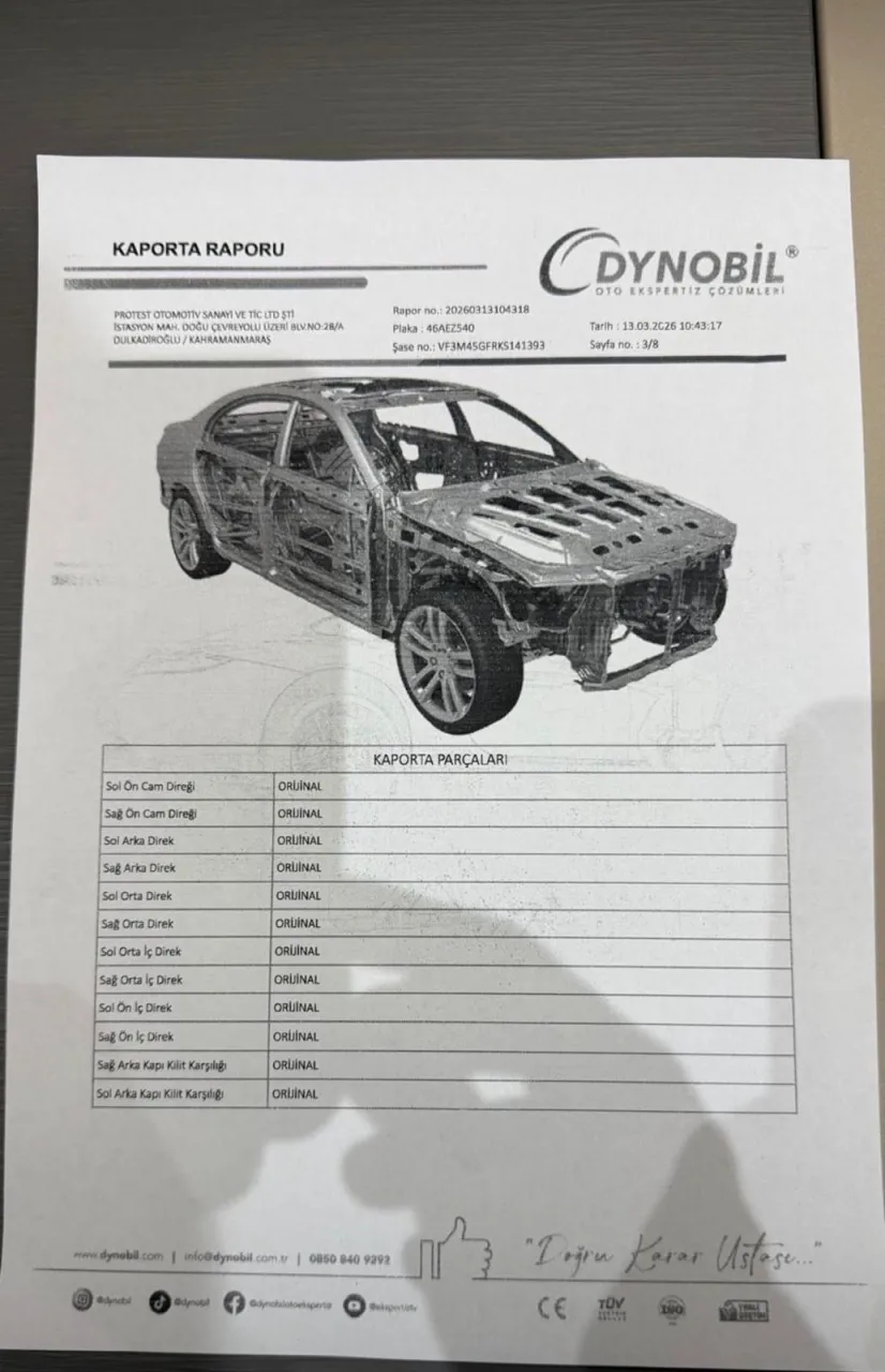 PEUGEOUT 3008 BAKIMLI TEMİZ HASAR KAYITLI — 17